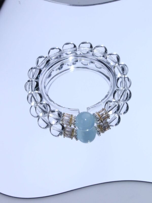 Custom Ice Cubes Crystal Bracelet by Moonlight Handcraft - 图片 2