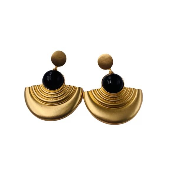 "Sunset Eclipse" Statement Earrings